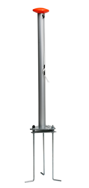 Cilindrische vlaggenmast